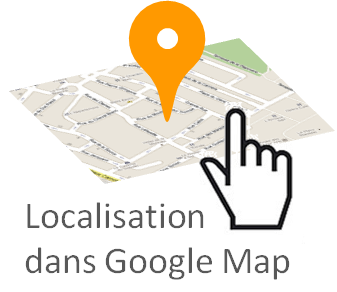 Localiser sur la carte